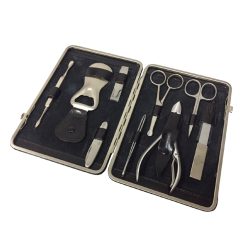 F.Hammann 6264012 Black Manicure Set - 9pcs