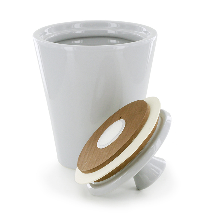 Savinelli V1025 Ceramic Jar Bianco Savinelli V1025 Ceramic Jar Bianco