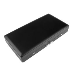 Pearl 28069-10 Black Matte Cigarette Case 12s