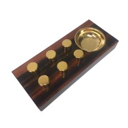 Elie Bleu Egoist Macassar Ashtray