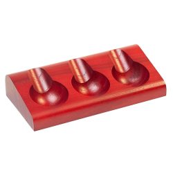 Savinelli M1024/3 Olmo Rosso 3 Pipe Stand