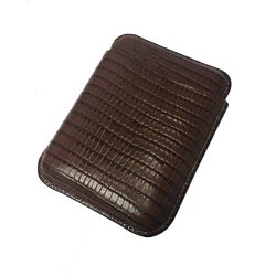 Martin Wess 503 Lizard Brown Cigarillo Case