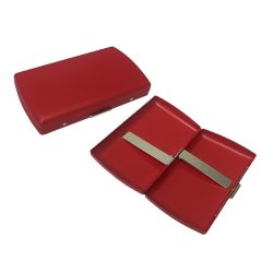 Pearl 21069-20 Red Matt Cigarette Case