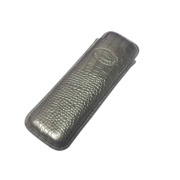 Coiba R&J Graphite Brown Cigar Case 2s Coiba R&J Graphite Brown Cigar Case 2s
