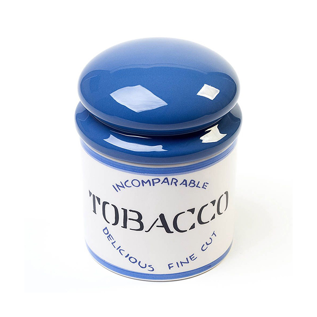 Savinelli V1008 Blue Kilo Tobacco Jar Savinelli V1008 Blue Kilo Tobacco Jar