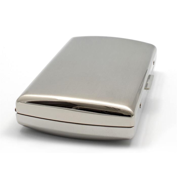 Pearl 21926-61 Satin Silver Cig Case Pearl 21926-61 Satin Silver Cig Case