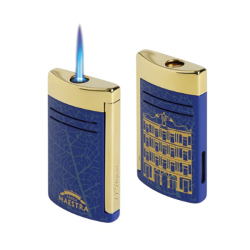 S.T. Dupont 20095 MaxiJet Partagas Blue/Gold
