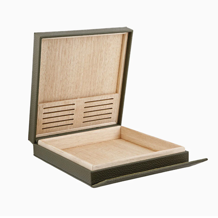S.T. Dupont 1356 Khaki Travel Humidor S.T. Dupont 1356 Khaki Travel Humidor