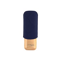 S.T. Dupont 183274 Case Blue Scale/Rose Gold